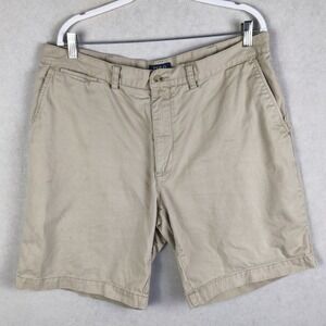 Polo Ralph Lauren Khaki Shorts Mens 38 Preppy Chino Y2K
